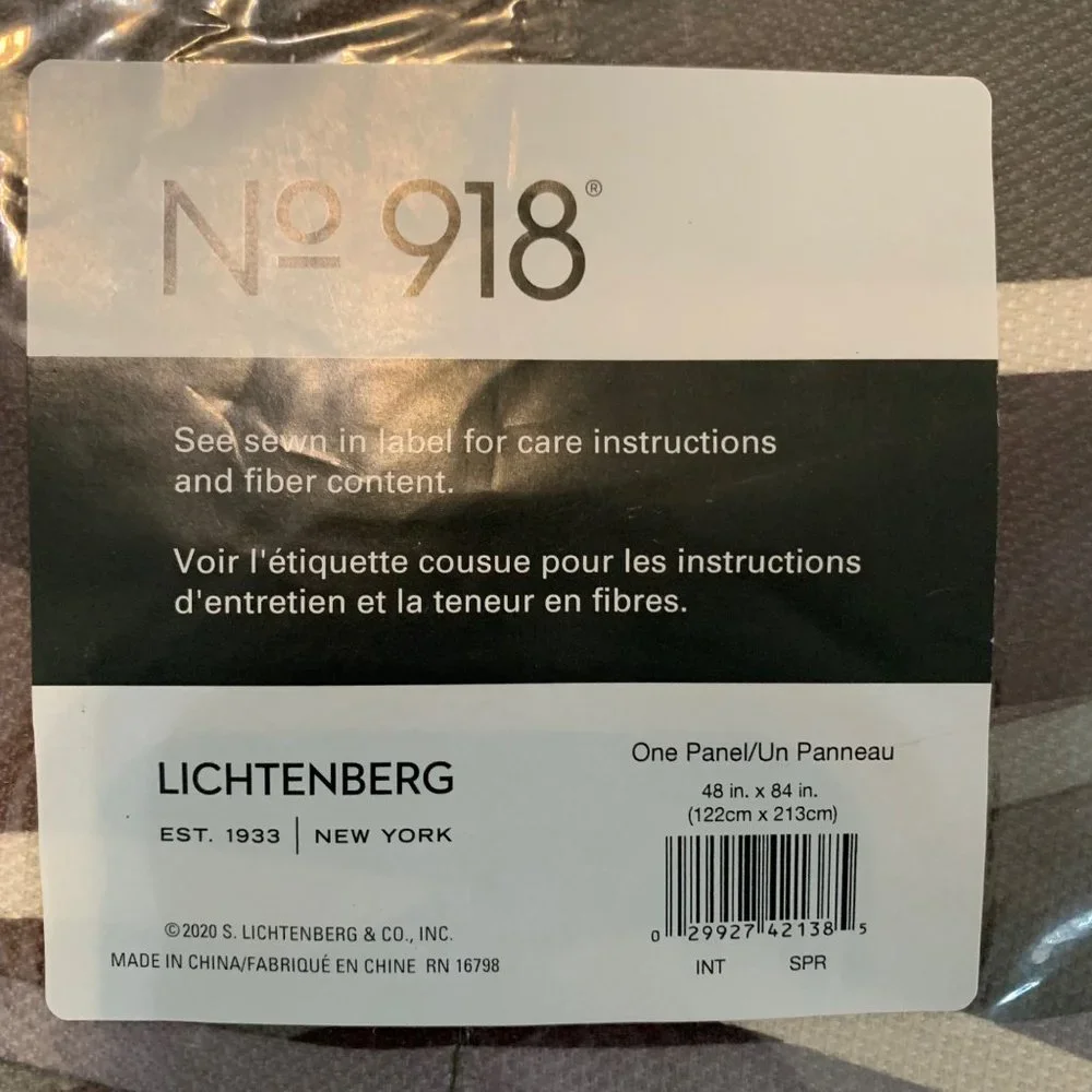 Lichtenberg Intersect No. 918 Grommet Top Spruce Panel 48